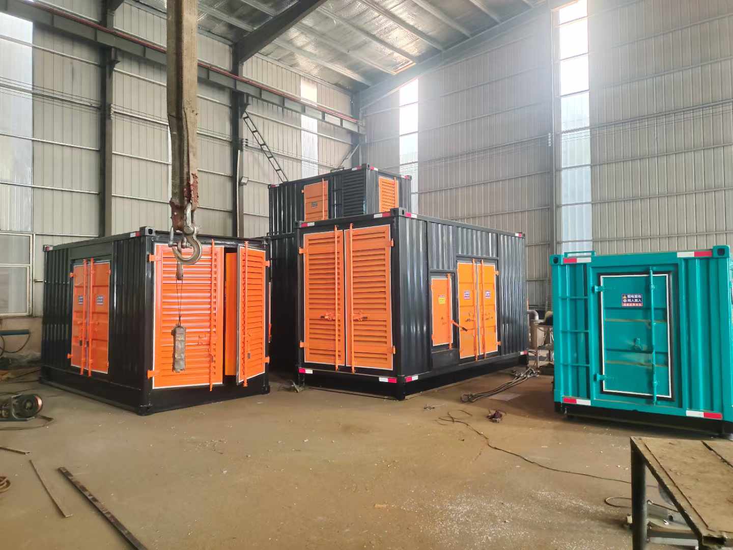 镇赉500kw柴油发电机组可以带动多少功率设备？